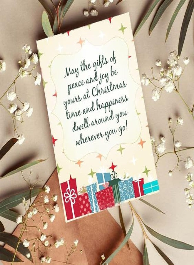 PICKKART Christmas Card with Festive Greeting, 22 x 14 cm with Envelope - Image 2